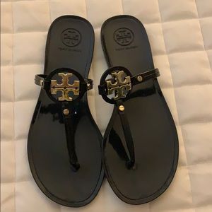 TORY BURCH BLACK SANDALS